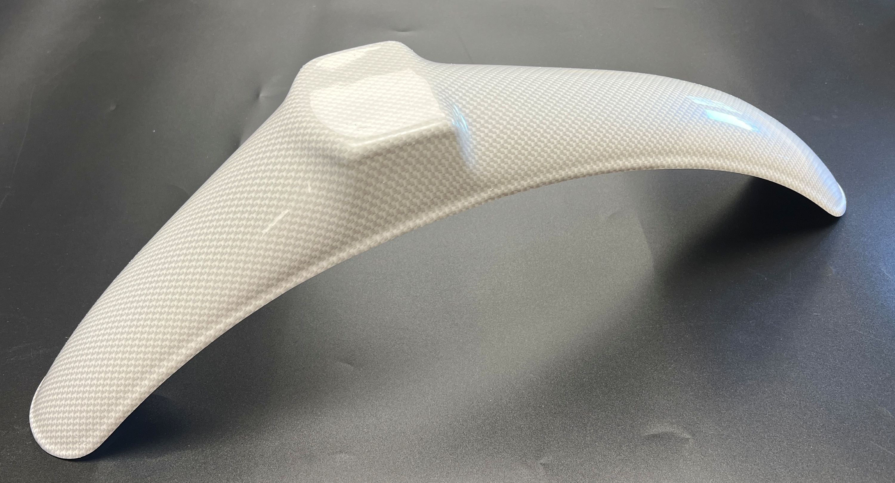 Fender, Maico Front Plastic Reproduction White Carbon Fiber 1968-1974.5