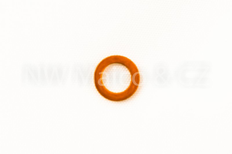 Image of Sealing Ring, Maico Side Cover Copper Oval Barrel, MC/GS, 1968-1982 (Includes 125cc)
