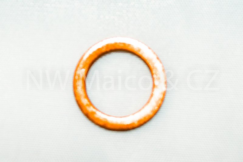 Image of Sealing Ring, Maico Side Cover Copper 1968-1982 (Includes 125cc Oil Filler Plug)