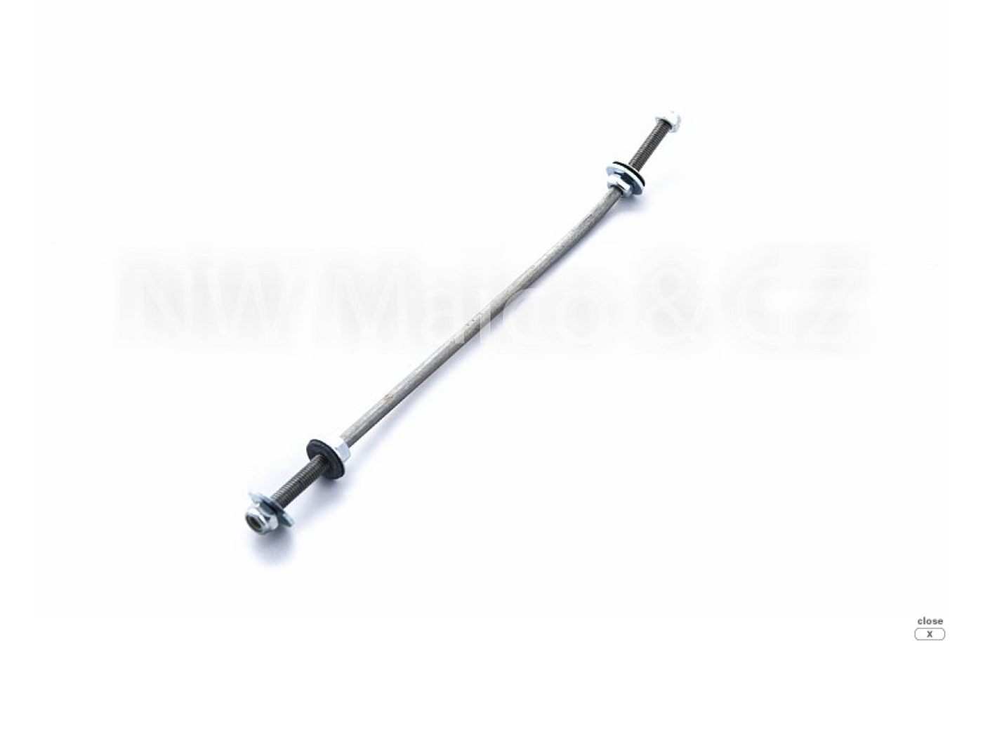 Image of Airbox, CZ Air Filter Rod Assembly