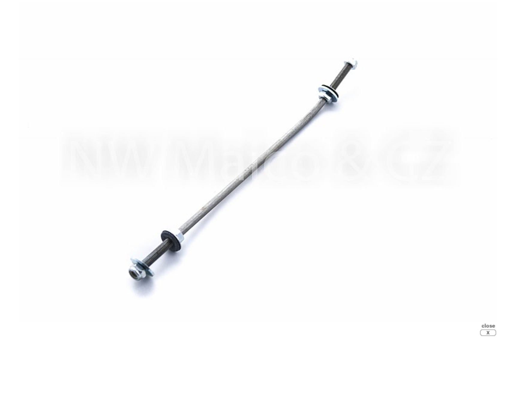 Image of Airbox, CZ Air Filter Rod Assembly