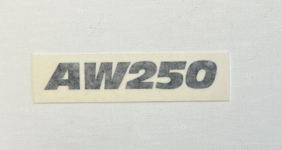 Decal, AW250/AW 250 Air Box (Pair) 1976-77