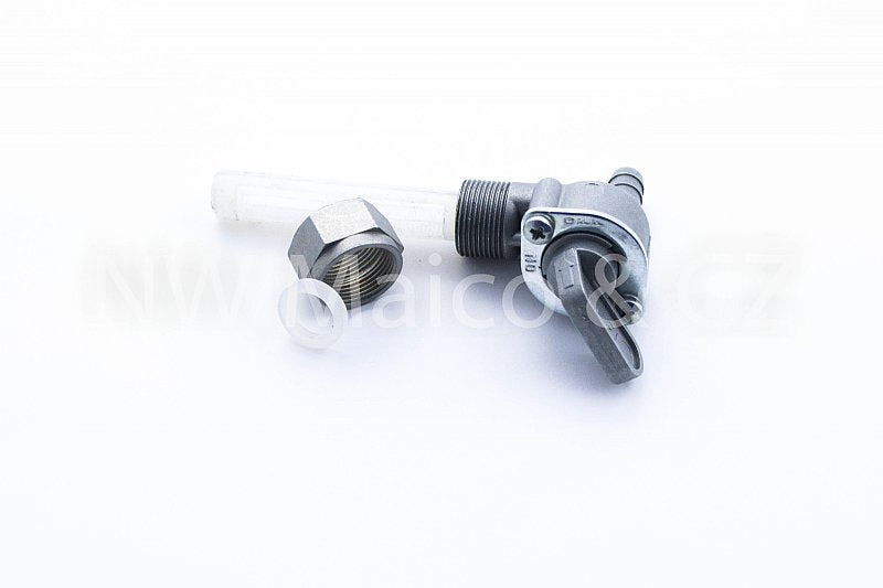 Petcock, 90 Degrees, Metal Lever, Through 1979 Husqvarna/Maico/Penton
