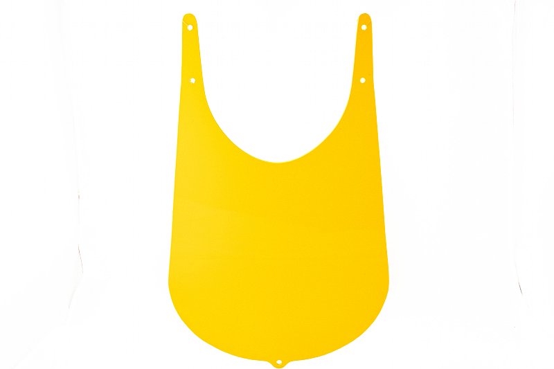 Number Plate, Maico 1979-1981 Yellow
