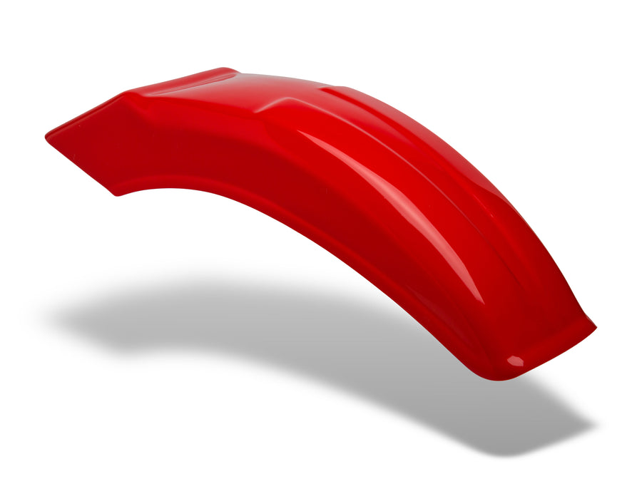 Image of Fender, Maico Rear Plastic Reproduction  All Models Fighting Red 1981-1982