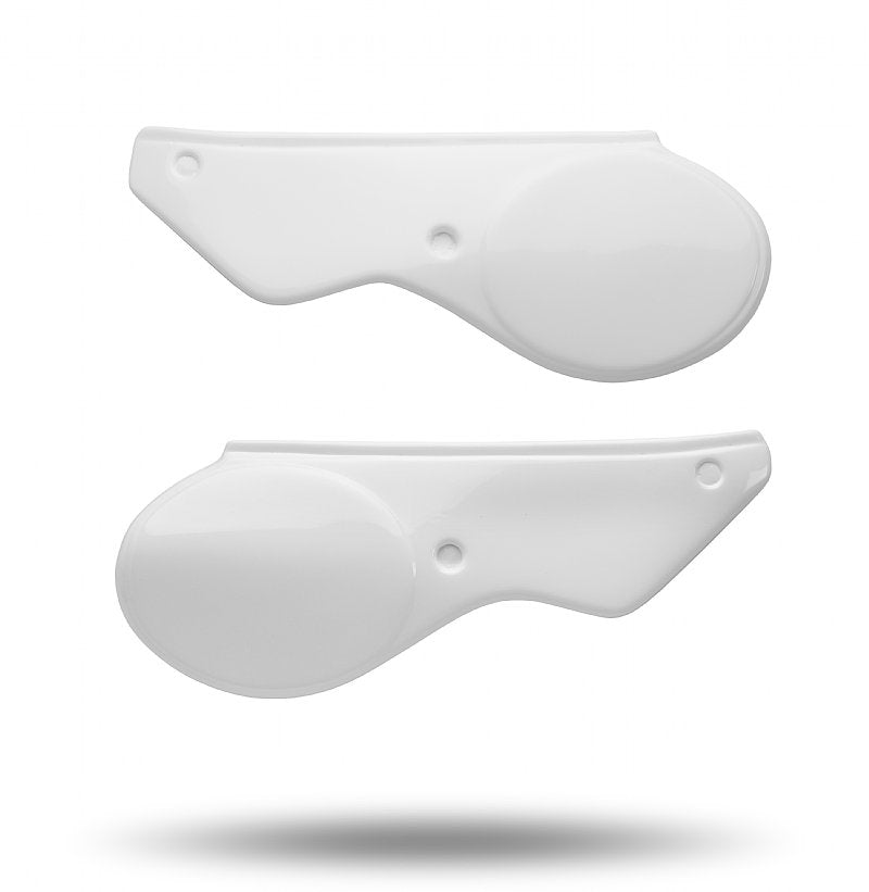 Image of Side Panel Set, Maico Plastic Reproduction All Models White 1981