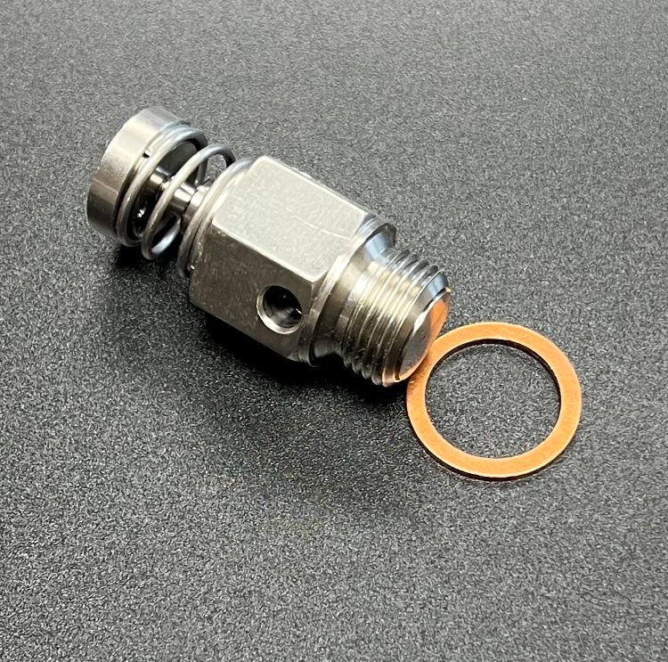 Valve, Maico Compression Release 18mm Stainless Steel 1983+ 490/500