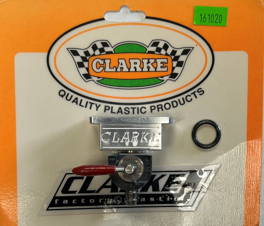 Petcock, Clarke Universal, Single Valve, No Reserve