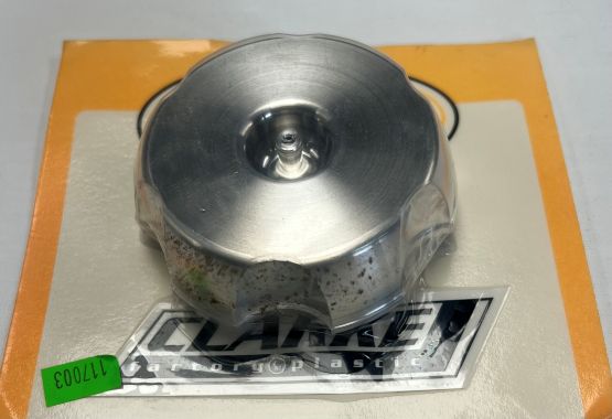 Billet Cap, Clarke Without Logo (fits Clarke tanks with Clarke Thread)