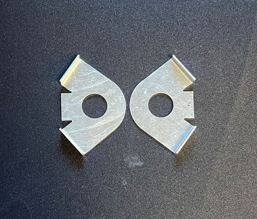 Lock Plate, CZ Swing Arm Pivot Bolt (Pair)