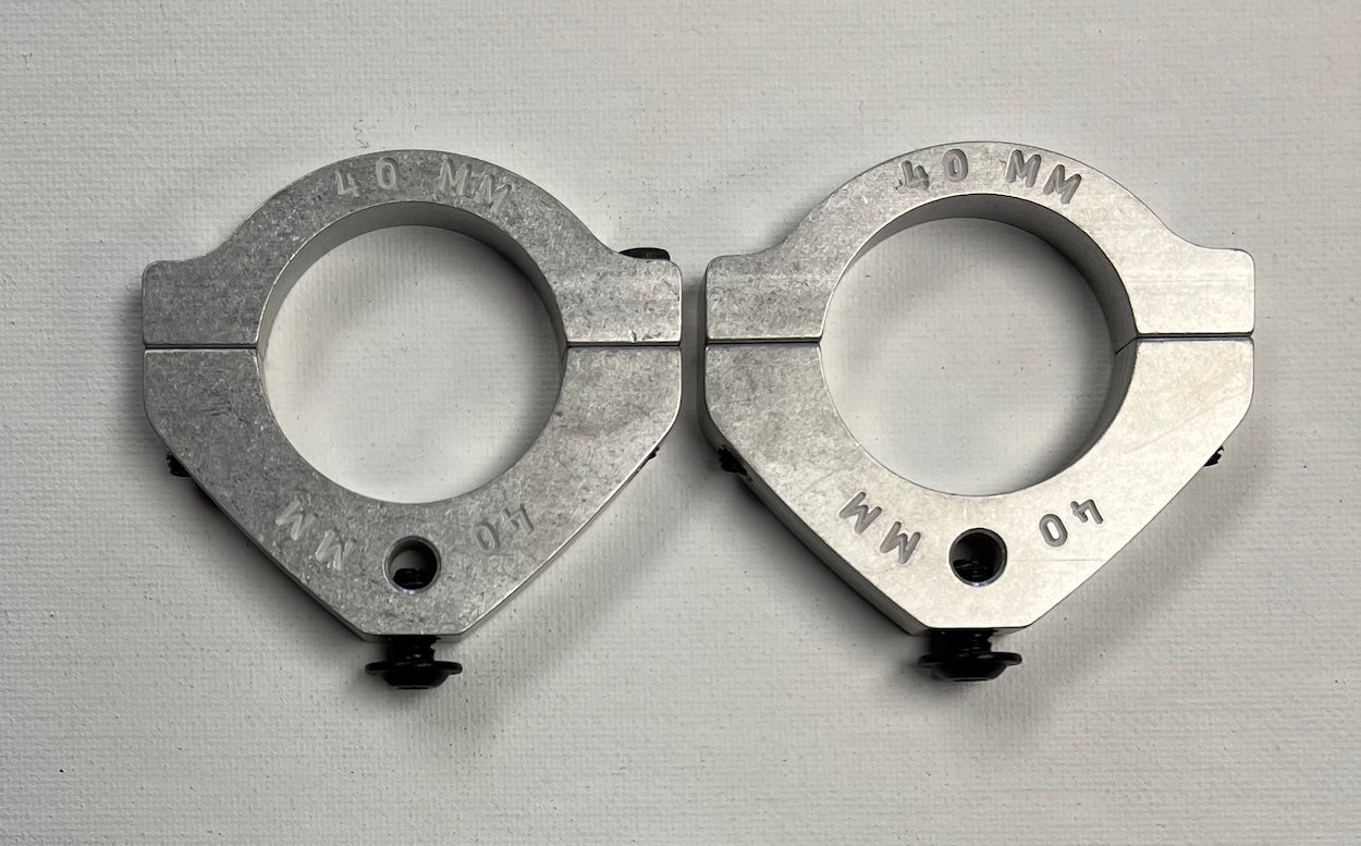 Bracket Assembly, Number Plate 40MM (Pair)