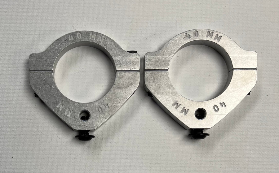 Bracket Assembly, Number Plate 40MM (Pair)