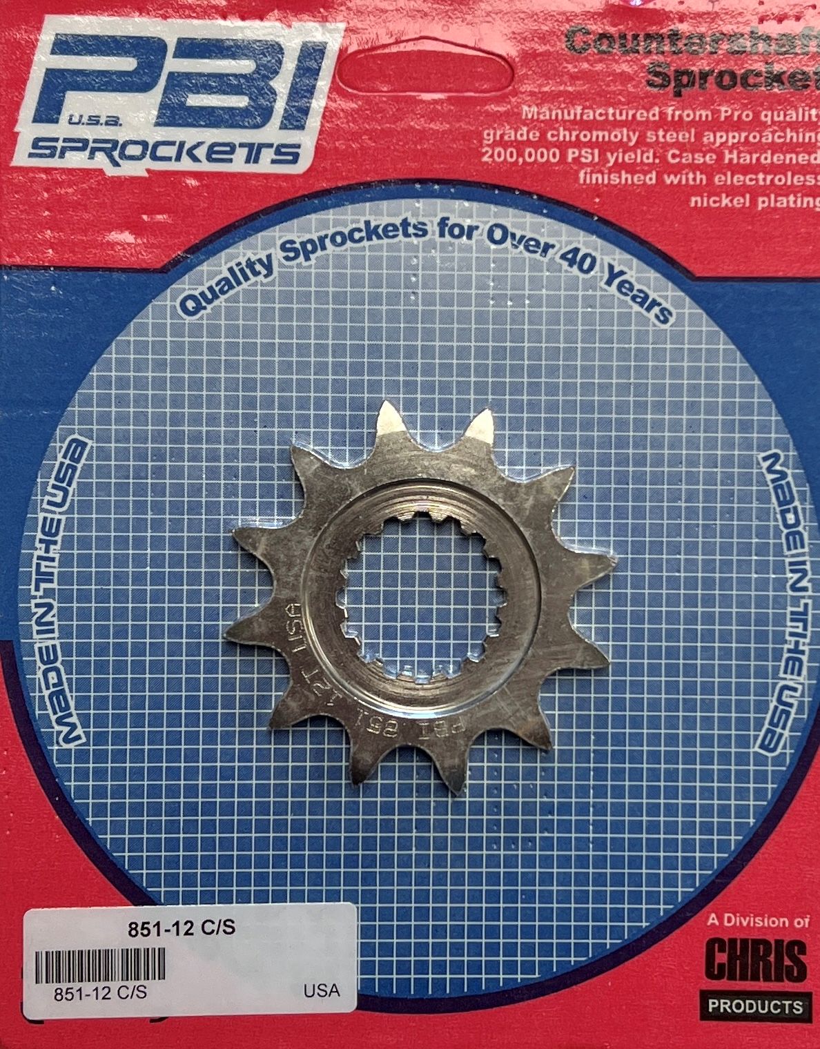 Sprocket, Maico Countershaft 12T 1975 - 1982