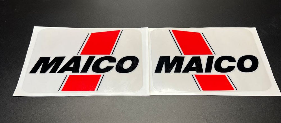 Decal, Fuel Tank, Set, Red/Black, 1976-1978 (Pair/Set)