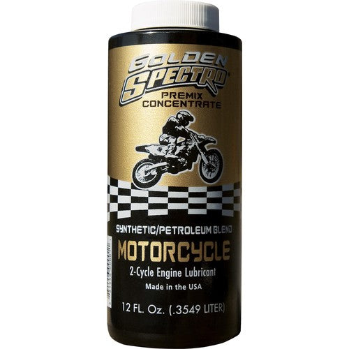 Chemical, Spectro Golden Spectro 2T 2-Cycle Premix Oil 12 oz.