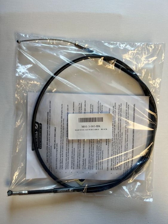 Image of Cable, Maico Clutch 1975-79 MX 125 (Black)