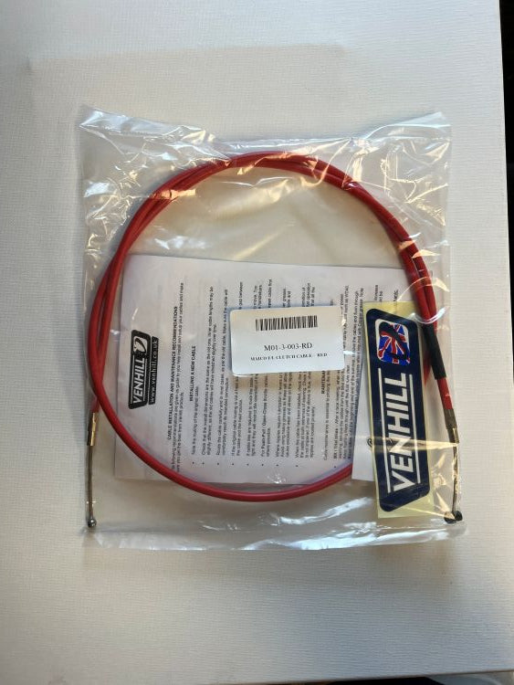 Image of Cable, Maico Clutch 1975-79 MX 125 (Red)