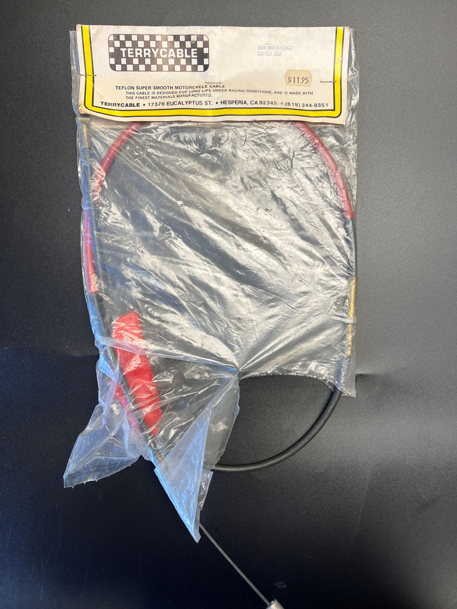 Cable, Clutch Terrycable Black (Partial Red Sheath) Maico 1983 250/490