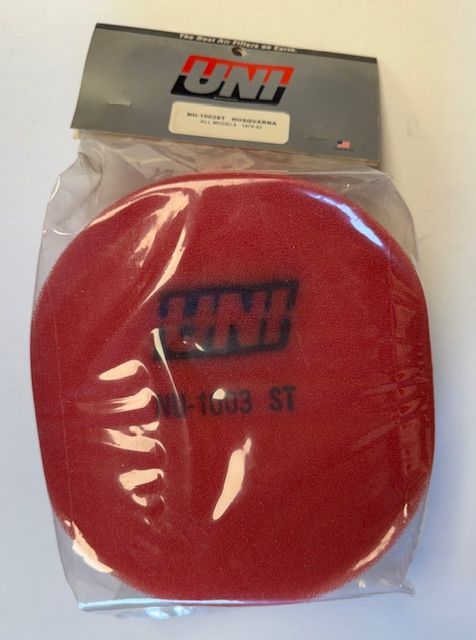 Filter, Air UNI NU-1003ST Husqvarna 1979 - 1982 All Models