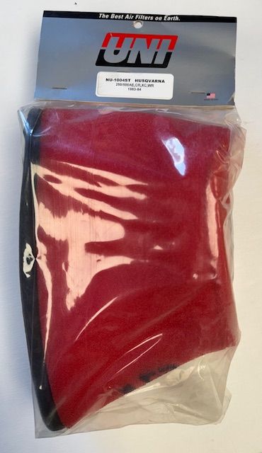 Filter, Air Two-Stage UNI NU-1004ST Husqvarna 250/500AE, CR, XC, WR 1983–1984