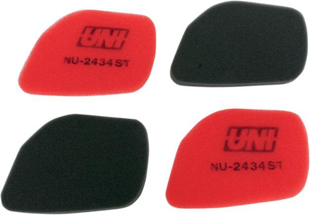 Filter, Air Two-Stage UNI NU-2434ST Suzuki 1981-1983 RM250 RM465 1984 -1985 RM500