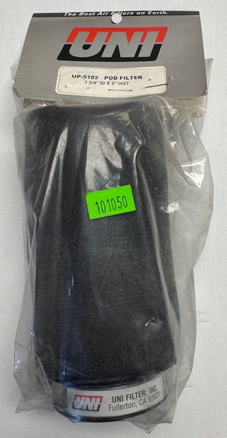 Filter, Air UNI NU-3206 Pod Air Filter 1 3/4" ID x 5" HGT